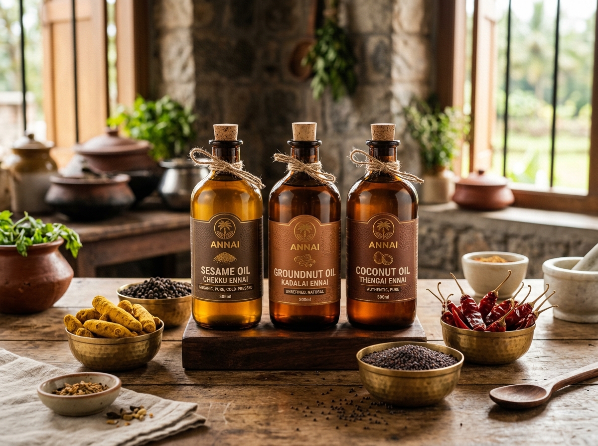 Cold Pressed Wood Churned Oils